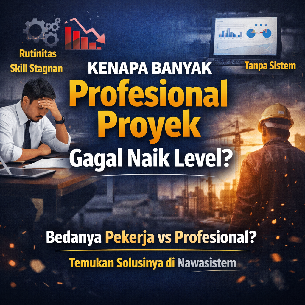 Kenapa Banyak Profesional Proyek Gagal Naik Level?