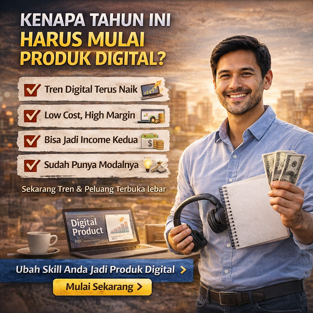 Kenapa Tahun Ini Harus Mulai Produk Digital?