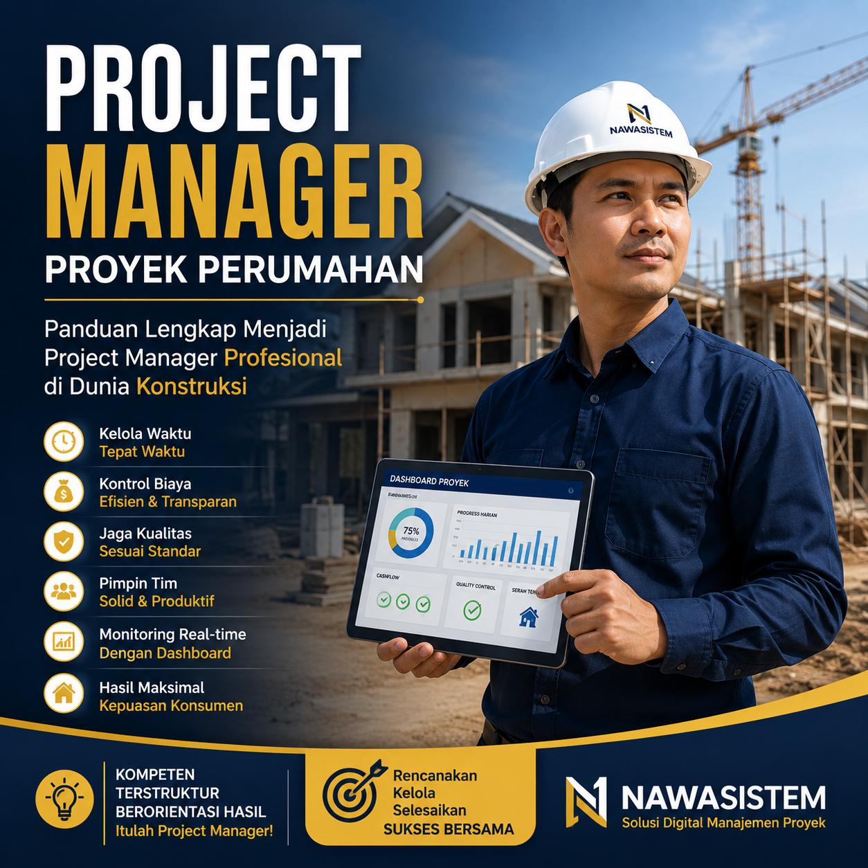 Cara Menjadi Project Manager Proyek Perumahan: Panduan Lengkap untuk Membangun Karier di Dunia Konstruksi