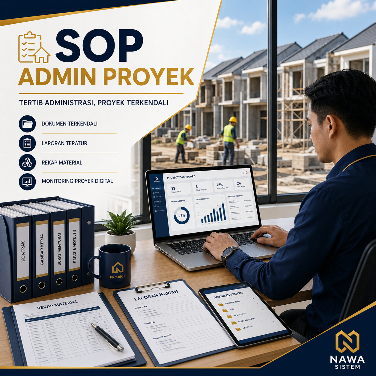SOP Admin Proyek Perumahan agar Administrasi Proyek Lebih Tertib