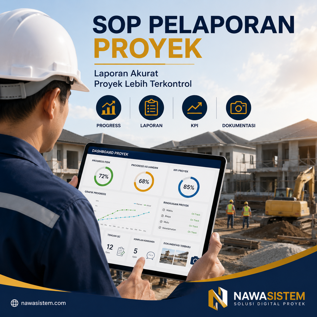 SOP Pelaporan Proyek Konstruksi: Panduan Lengkap Membuat Laporan yang Akurat dan Profesional