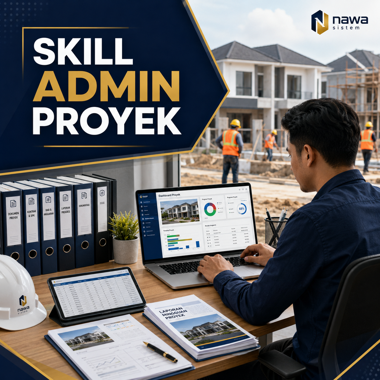 Skill Admin Proyek yang Wajib Dimiliki agar Administrasi Proyek Lebih Rapi