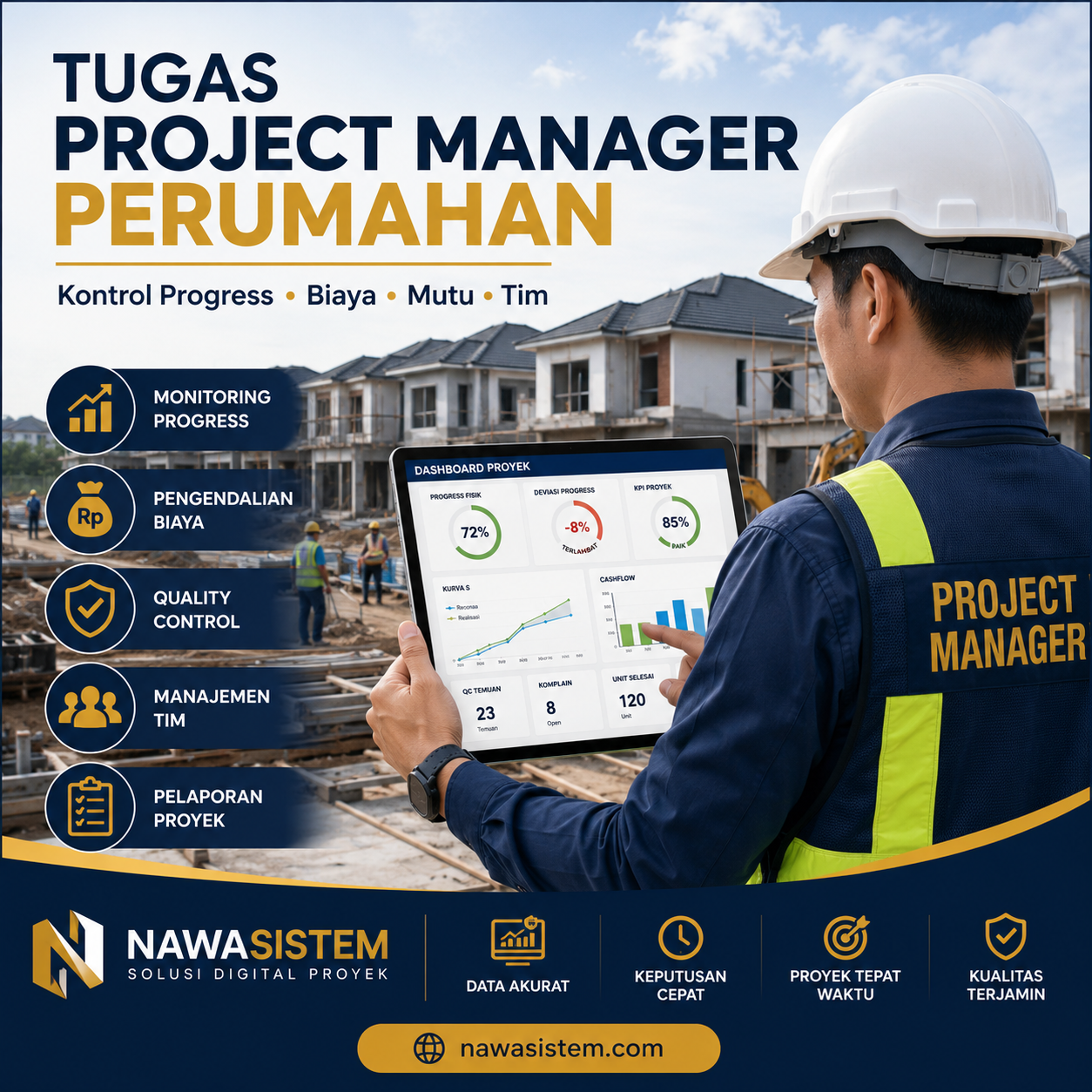 Tugas Project Manager Perumahan: Peran, Tanggung Jawab, dan Kunci Keberhasilan Proyek